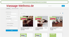 Desktop Screenshot of massage-wellness.de