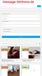 Mobile Screenshot of massage-wellness.de