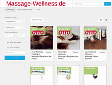 Tablet Screenshot of massage-wellness.de